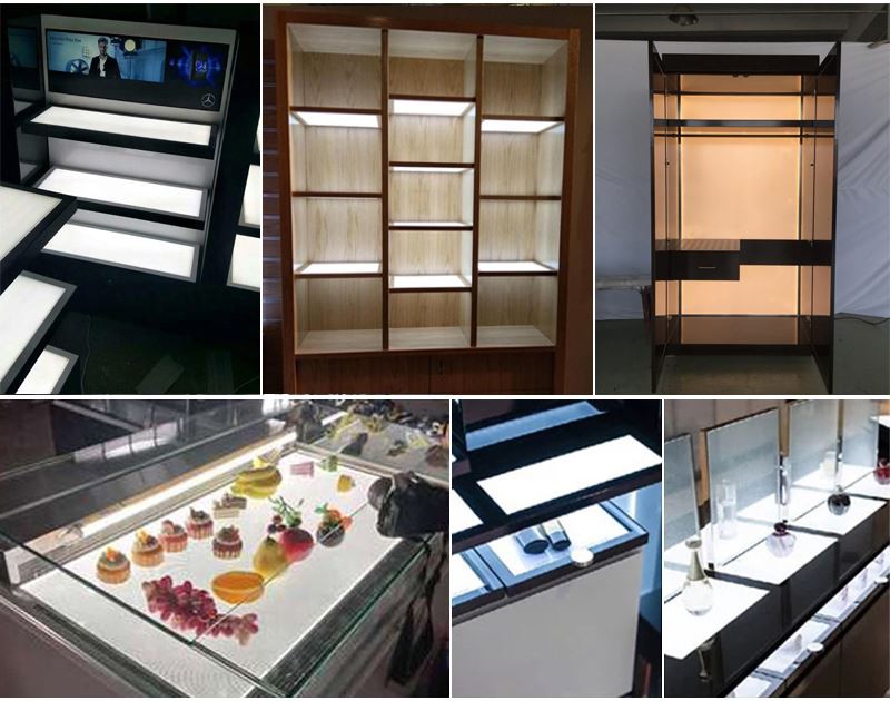 Shelf panel light